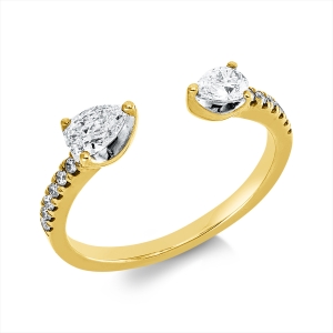 Ring 18 kt GG+WG