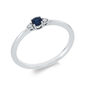 Ring 4er-Krappe 18 kt WG