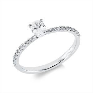 Ring 4er-Krappe 18 kt WG