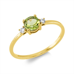 Ring 4er-Krappe 18 kt GG