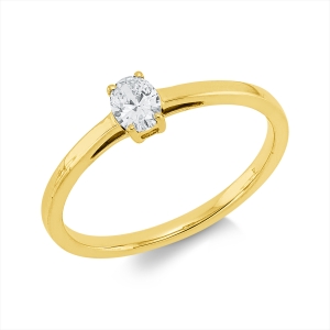 Ring 4er-Krappe 18 kt GG