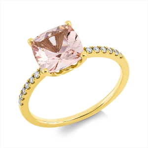 Ring 4er-Krappe 18 kt GG