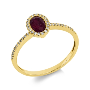 Ring 18 kt GG