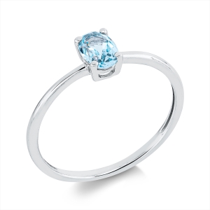 Ring 4er-Krappe 18 kt WG