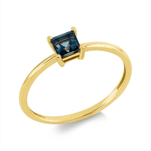 Ring 4er-Krappe 18 kt GG