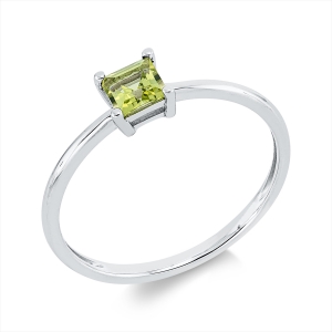Ring 4er-Krappe 18 kt WG