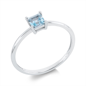 Ring 4er-Krappe 18 kt WG
