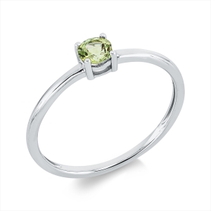 Ring 4er-Krappe 18 kt WG