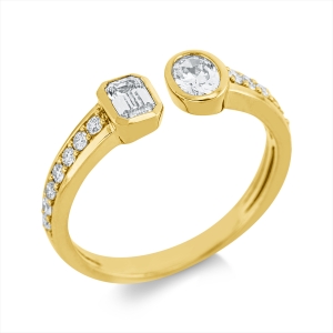 Ring 18 kt GG