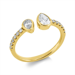 Ring 18 kt GG