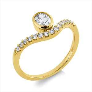 Ring 18 kt GG