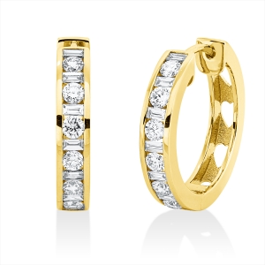 Creolen 18 kt GG