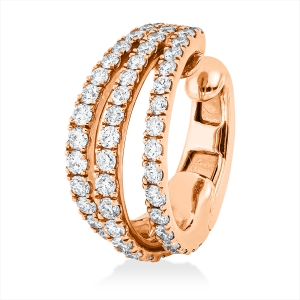 Creolen 18 kt RG, Ohrmanschette