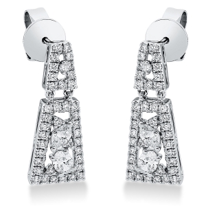 Ohrschmuck 18 kt WG