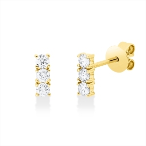 Ohrstecker 18 kt GG