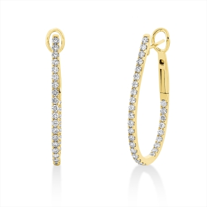 Creolen 18 kt GG