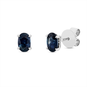 Ohrstecker 4er-Krappe 18 kt WG
