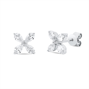 Ohrstecker 18 kt WG