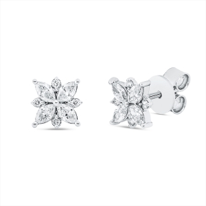 Ohrstecker 18 kt WG