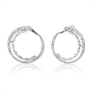 Ohrschmuck 18 kt WG