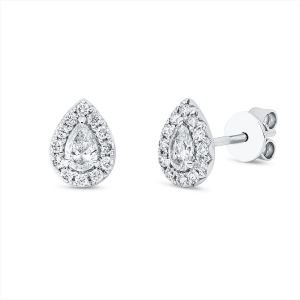 Ohrstecker 18 kt WG