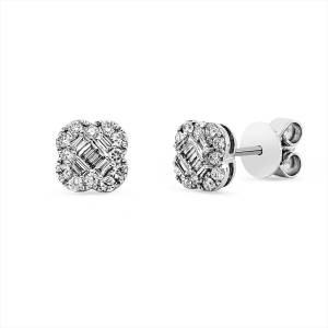 Ohrstecker 18 kt WG