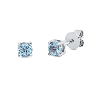 Ohrstecker 4er-Krappe 18 kt WG