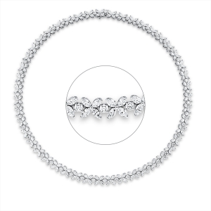 Collier 18 kt WG