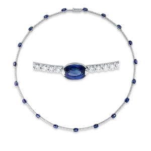 Collier 18 kt WG