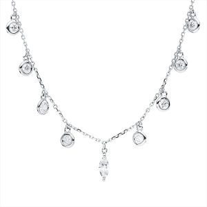 Collier 18 kt WG