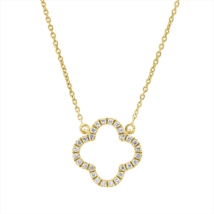Collier 18 kt GG, mit ZÖ 40 cm + 43 cm
