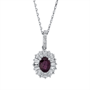 Collier 18 kt WG
