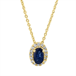 Collier 18 kt GG, mit ZÖ 42 cm