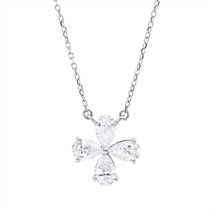 Collier 18 kt GG, mit ZÖ 40 cm + 42 cm