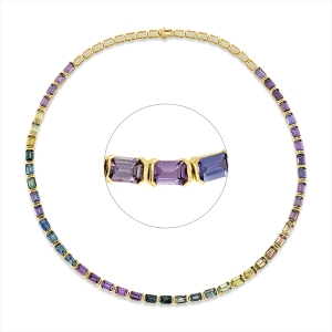 Collier 18 kt GG