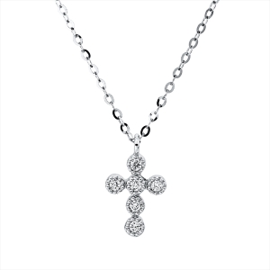 Collier 18 kt WG
