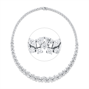 Collier 18 kt WG