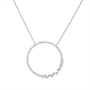 Collier 18 kt WG