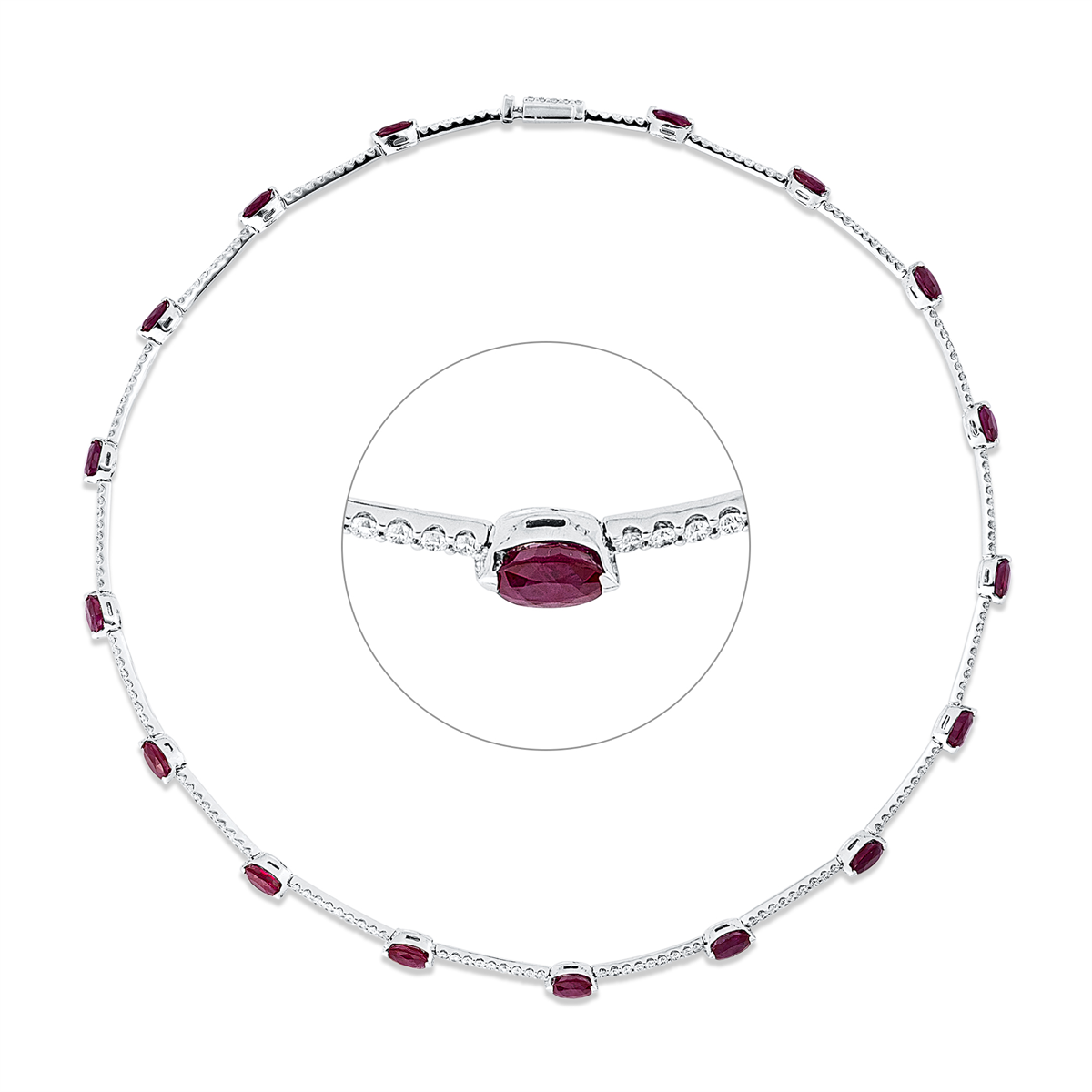 Collier 18 kt WG