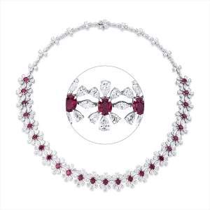 Collier 18 kt WG
