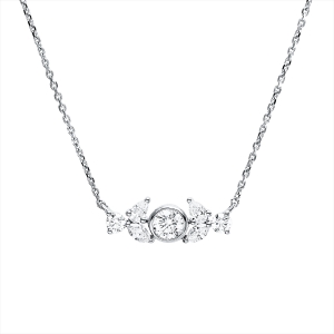 Collier 18 kt GG, mit ZÖ 42 cm