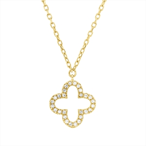 Collier 18 kt GG, mit ZÖ 40 cm + 42 cm