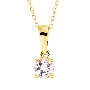 Collier 4er-Krappe 18 kt GG, mit ZÖ 43 cm