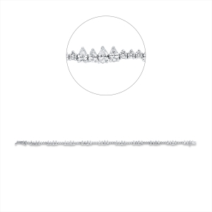 Armband 18 kt WG