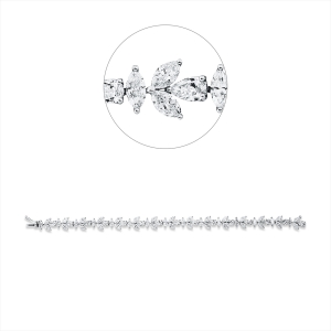 Armband 18 kt WG