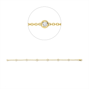 Armband 18 kt GG