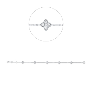 Armband 18 kt WG