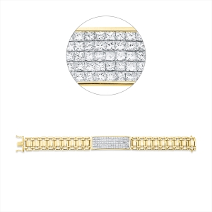 Armband 18 kt GG+WG