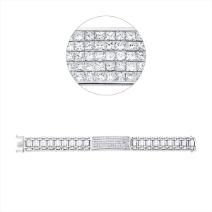 Armband 18 kt GG+WG