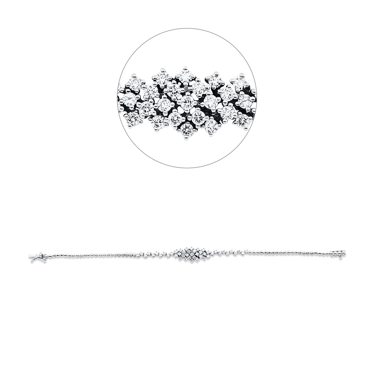 Armband 18 kt WG